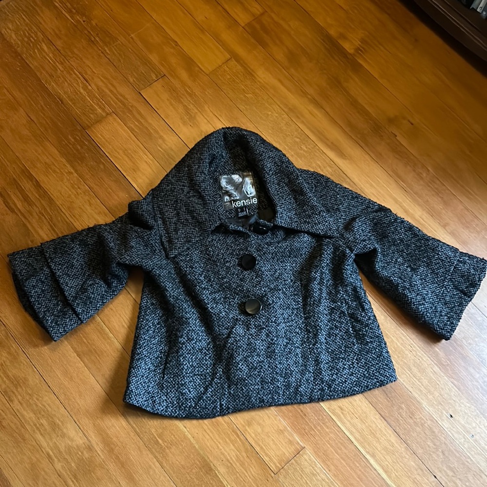 Kenzie Cropped Swing Coat